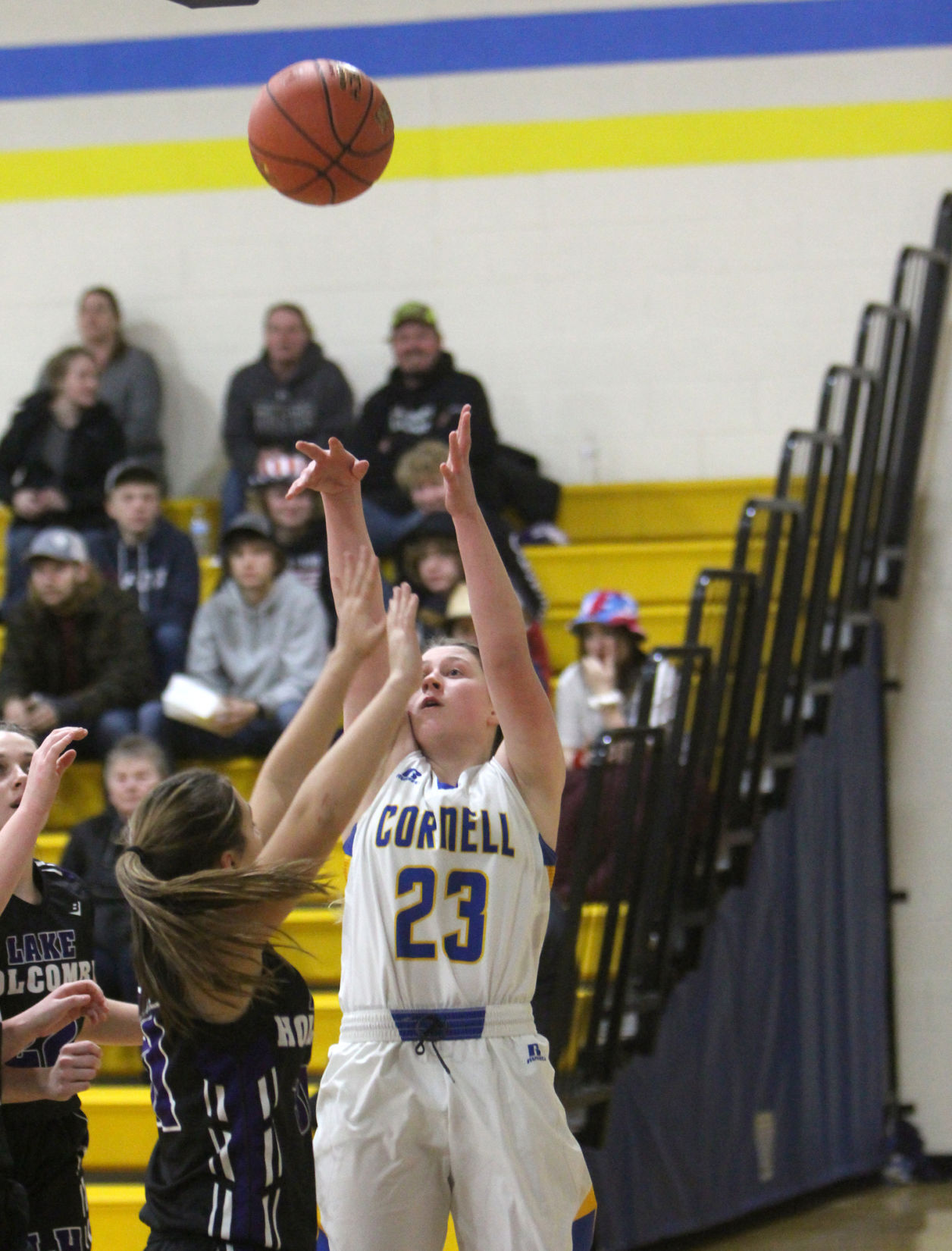 Lake Holcombe at Cornell girls basketball 1-14-22